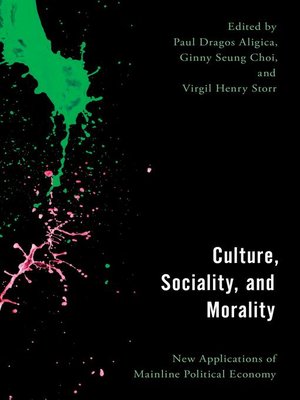 cover image of Culture, Sociality, and Morality